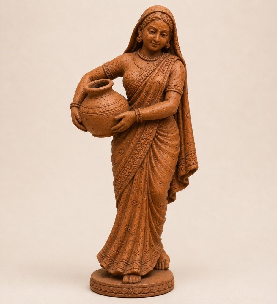 Village Woman Matka